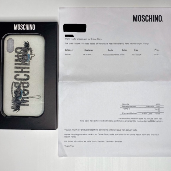 Moschino Phone Case Ben Frost pop art eyes iPhone X/XS - Picture 9 of 9